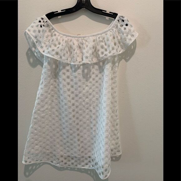 AMT Above Mediocre Taste Eyelet Lace Dress size M summer outfit - Picture 3 of 3